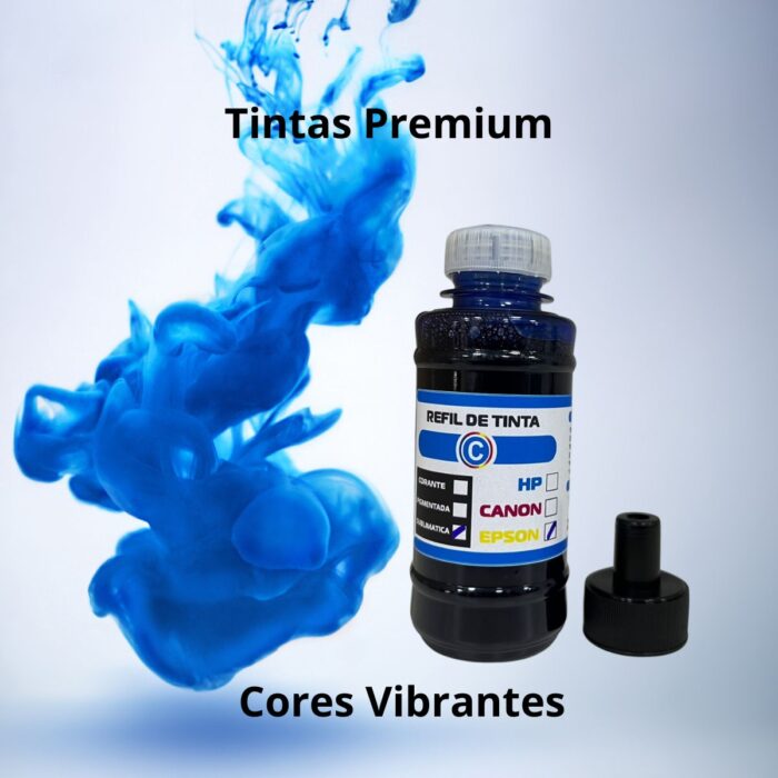 Tinta Sublimática Premium para Impressoras Epson - 135ml/Cor - Imagem 2