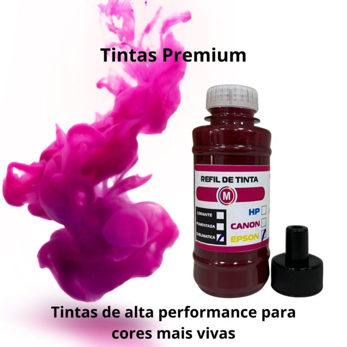 Tinta Sublimática Premium para Impressoras Epson - 135ml/Cor - Imagem 3