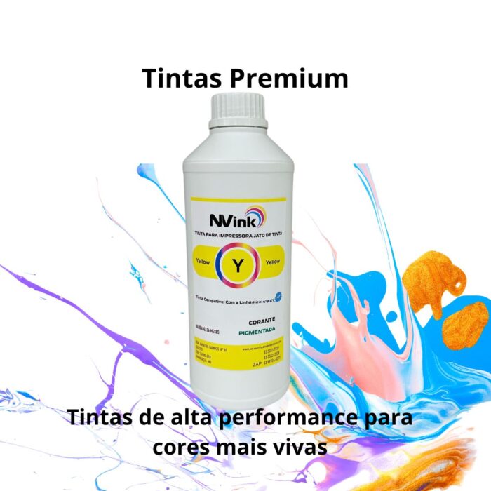 Tinta Compativel CANON Linha G - Pigmentada (Preta) e Corante (Color) - Imagem 4