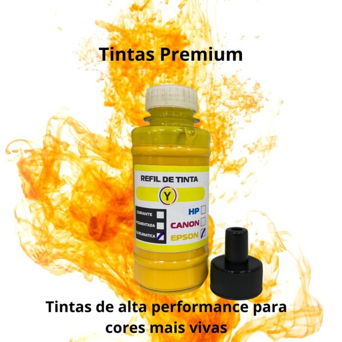 Tinta Sublimática Premium para Impressoras Epson - 135ml/Cor - Imagem 4
