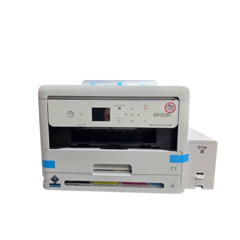 Epson WF c5390 5390 + Bulk Ink 300 ml por cor – Tinta Corante