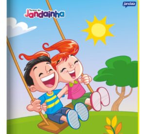 Caderno Brochura Flex 1/4 48 Folhas Jandainha Jandaia 20un