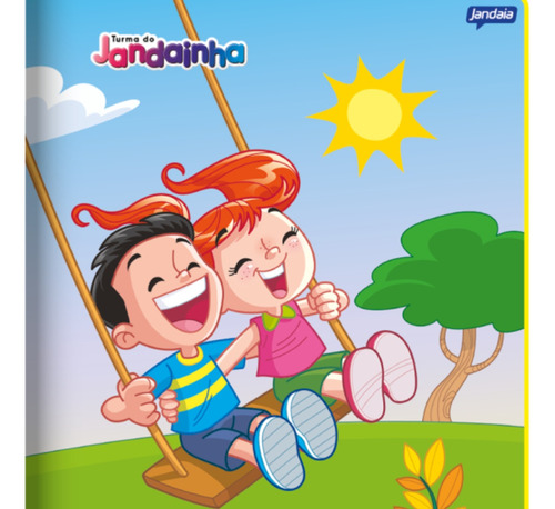 Caderno Brochura Flex 1/4 48 Folhas Jandainha Jandaia 20un