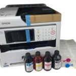 Epson WF 5810 Desbloqueada Cartuchos Recarregável Tinta Corante