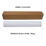 01 Bobina Papel Sulfite Papex A1 90g Branco 610mm X 50m - Imagem 4