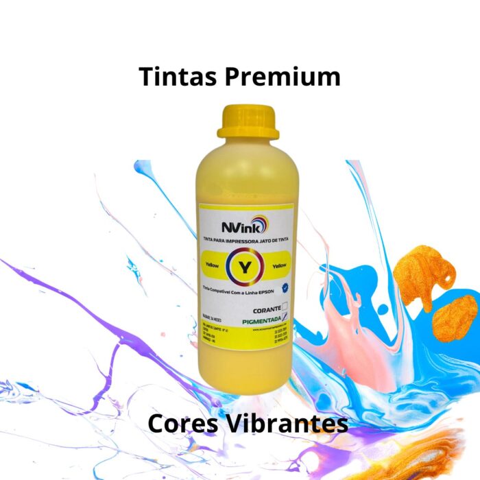 Tinta NVINK-N Compatível Pigmentada para Epson WF-C5810, 5310, 5890 - Imagem 4
