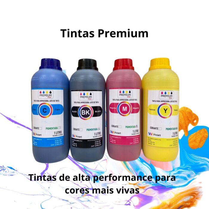 Tinta NVINK-I Pigmentada 4x1000ml para Epson