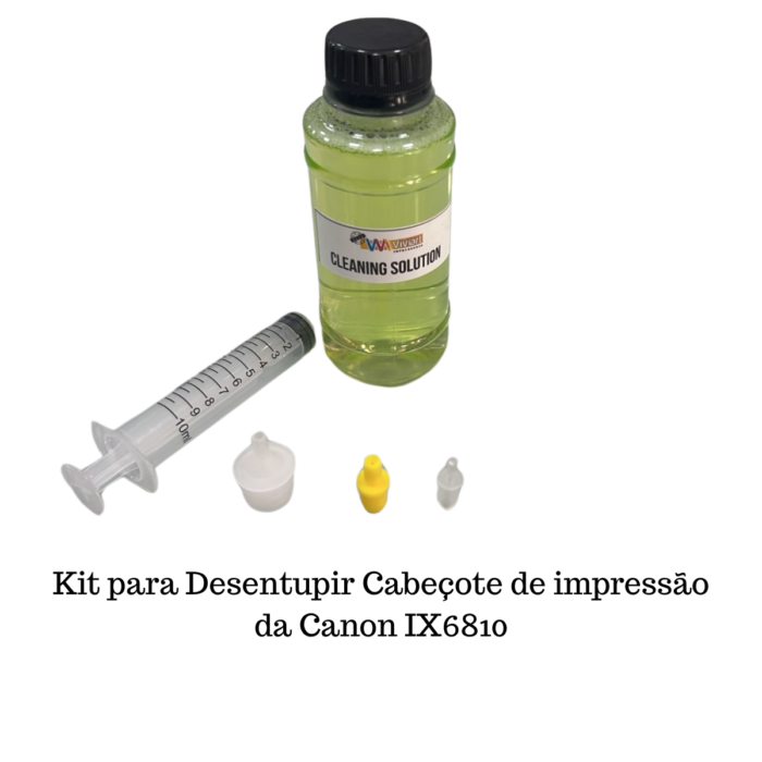 Kit Para Desentupir Cabeçote Da Canon Ix6810