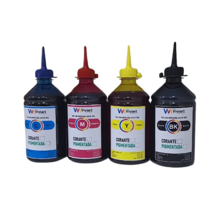 Kit Tinta Compatível Corante para Canon iX6810 04 Cores 500ml