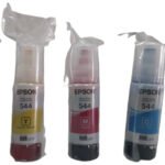 Kit 3 Cores Tinta Original Epson 544 L3250