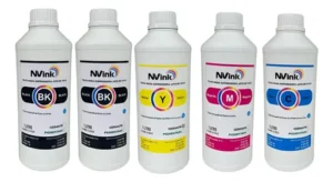 Kit Tinta NVINK para Canon iX6810 05 Cores 1 Litro Cada
