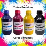 Tinta Nvink Pigmentada 4x135ml para Canon Gx5010 Gx6010