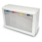 Reservatorio Bulk Ink 300ml Cada Cor Branco Para Impressoras