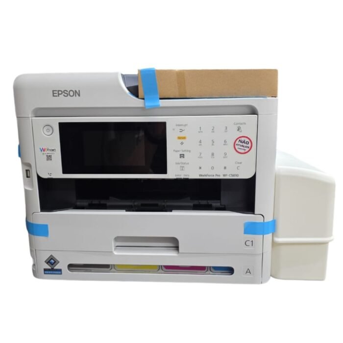 Multifuncional Epson WF c5810 5810 com Bulk Gigante de 2,5lts Corante